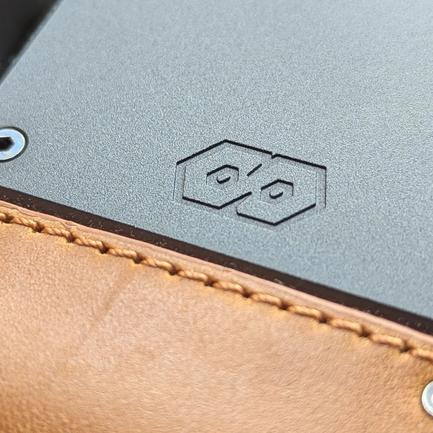 PROOF Wallet | The Executive | Tobacco Top Grain Leather & Dark Gunmetal - Image 6