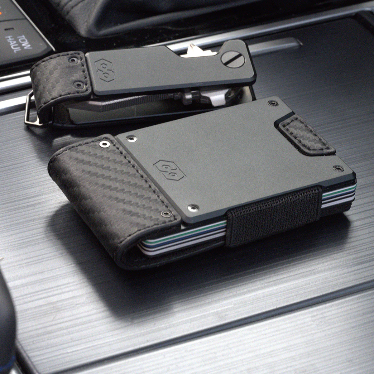 PROOF Wallet | The Oracle | Black Carbon Fiber & Dark Gunmetal - Image 4